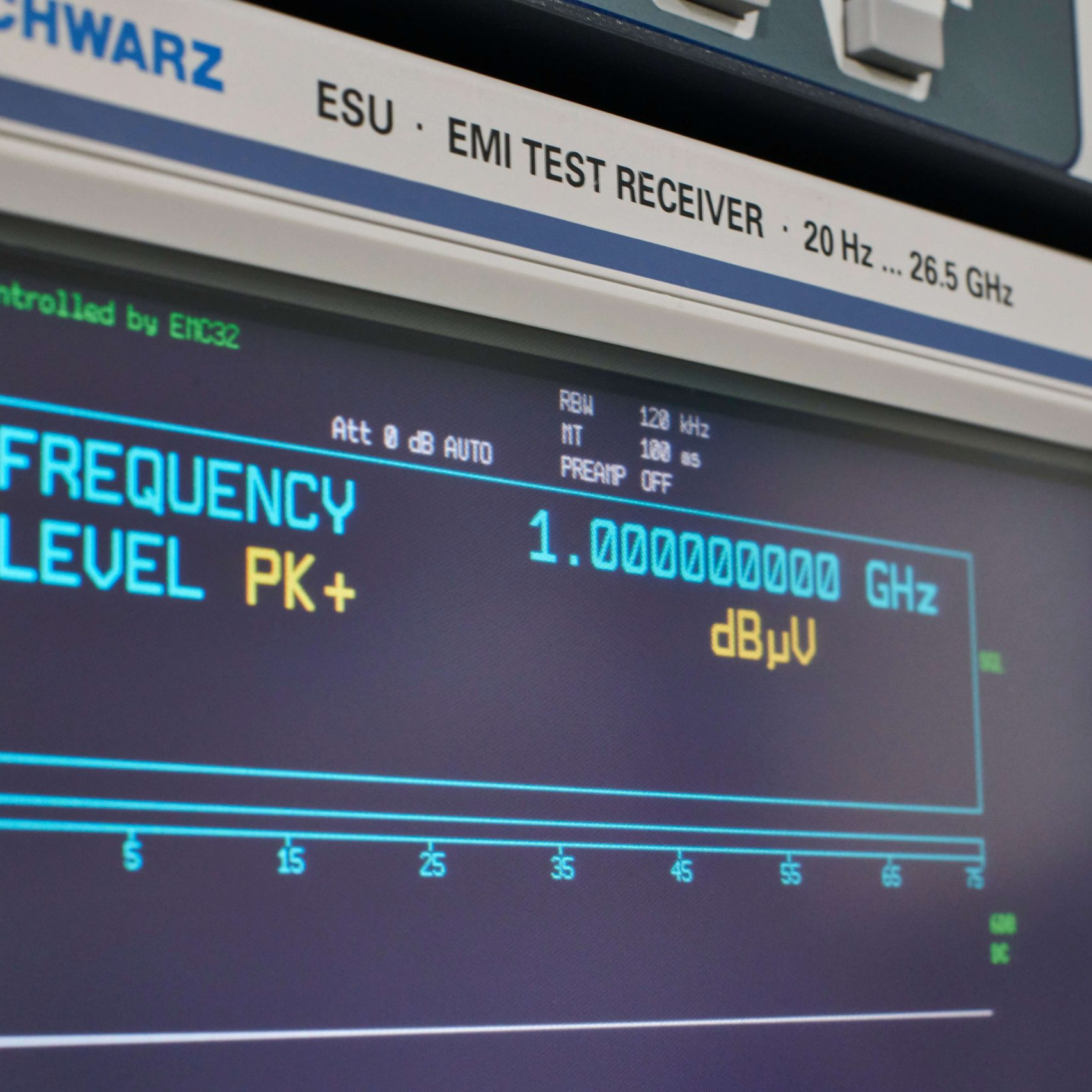 Spezial EMV Frequenz Messung